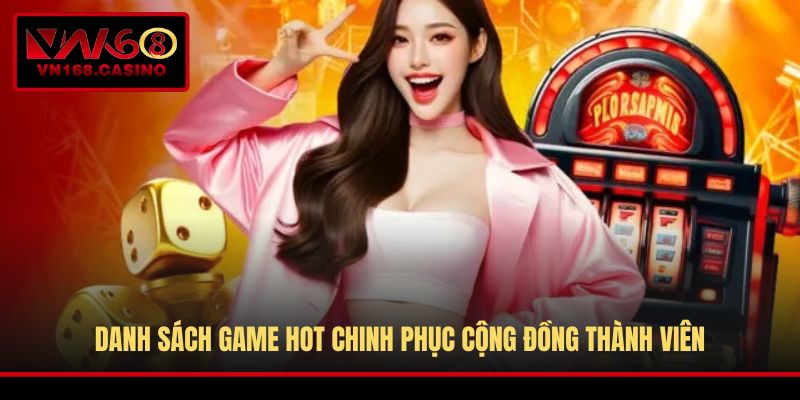 Danh sách game hot chinh phục cộng đồng thành viên