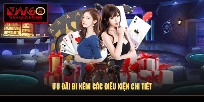 Ưu đãi đi kèm các điều kiện chi tiết